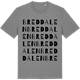 Mid Heather Gray t-shirt med Breddalen ordlek t-shirt
