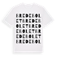 Bredebolet ordlek t-shirt