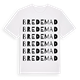 Bredemad ordlek t-shirt