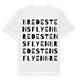 Bredestensflyen ordlek t-shirt