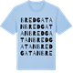 Blue Soul t-shirt med Bredgatan ordlek t-shirt