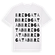 Bredgatan ordlek t-shirt