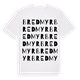 Bredmyr ordlek t-shirt