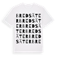 Bredsäter ordlek t-shirt
