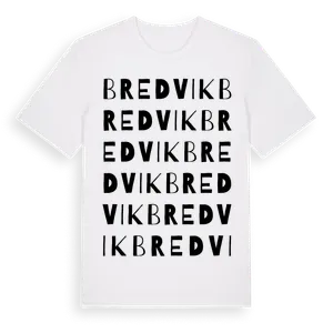 Bredvik ordlek t-shirt – ekologisk bomull t-shirt från Pinshirt