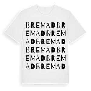 Bremad ordlek t-shirt – ekologisk bomull t-shirt från Pinshirt