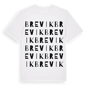 Brevik ordlek t-shirt – ekologisk bomull t-shirt från Pinshirt