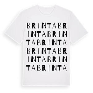 Brinta ordlek t-shirt – ekologisk bomull t-shirt från Pinshirt