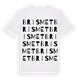 Brismet ordlek t-shirt