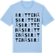 Blue Soul t-shirt med Brittenäs ordlek t-shirt