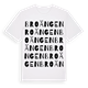 Broängen ordlek t-shirt