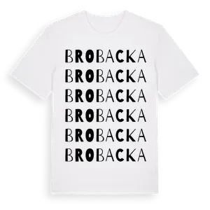 Brobacka ordlek t-shirt – ekologisk bomull t-shirt från Pinshirt