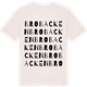 Vintage White t-shirt med Brobacken ordlek t-shirt