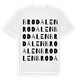 Brodalen ordlek t-shirt