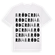 Bröderna ordlek t-shirt