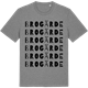 Mid Heather Gray t-shirt med Brogärde ordlek t-shirt
