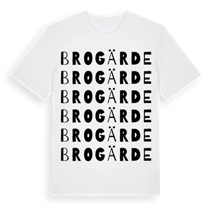Brogärde ordlek t-shirt – ekologisk bomull t-shirt från Pinshirt