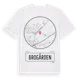 White t-shirt med Brogården t-shirt