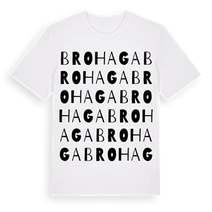 Brohaga ordlek t-shirt – ekologisk bomull t-shirt från Pinshirt