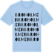 Blue Soul t-shirt med Broholmen ordlek t-shirt