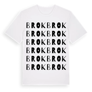 Brok ordlek t-shirt – ekologisk bomull t-shirt från Pinshirt