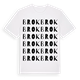 Brok ordlek t-shirt