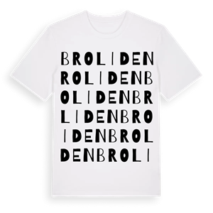 Broliden ordlek t-shirt – ekologisk bomull t-shirt från Pinshirt