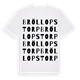 Bröllopstorp ordlek t-shirt
