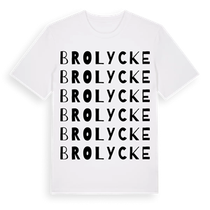 Brolycke ordlek t-shirt – ekologisk bomull t-shirt från Pinshirt
