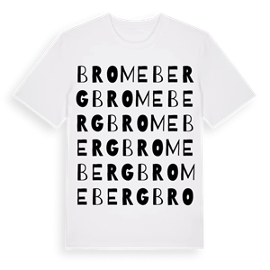 Bromeberg ordlek t-shirt – ekologisk bomull t-shirt från Pinshirt
