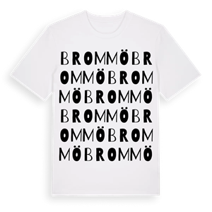 Brommö ordlek t-shirt – ekologisk bomull t-shirt från Pinshirt