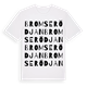 Bromserödjan ordlek t-shirt