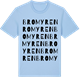Blue Soul t-shirt med Bromyren ordlek t-shirt