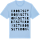 Blue Soul t-shirt med Bronäset ordlek t-shirt