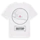 White t-shirt med Brotorp t-shirt