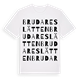 Brudareslätten ordlek t-shirt