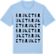 Blue Soul t-shirt med Bruket ordlek t-shirt
