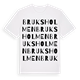 Bruksholmen ordlek t-shirt