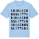 Blue Soul t-shirt med Brunabergsslätt ordlek t-shirt