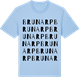 Blue Soul t-shirt med Brunarp ordlek t-shirt