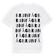 Brunfåg ordlek t-shirt