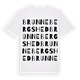 Brunnebergshed ordlek t-shirt