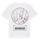 White t-shirt med Brunnsbo t-shirt