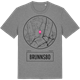 Mid Heather Gray t-shirt med Brunnsbo t-shirt