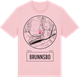 Pink Cotton t-shirt med Brunnsbo t-shirt