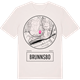 Vintage White t-shirt med Brunnsbo t-shirt