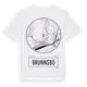 White t-shirt med Brunnsbo t-shirt