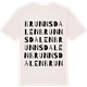 Vintage White t-shirt med Brunnsdalen ordlek t-shirt