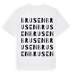 Brusen ordlek t-shirt – ekologisk bomull t-shirt från Pinshirt