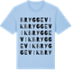Blue Soul t-shirt med Bryggevik ordlek t-shirt